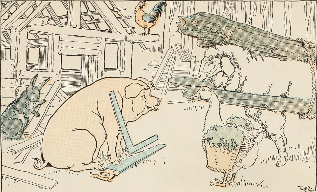 reading literature (foto: Internet Archive Book Images / No restrictions, Wikimedia Commons)
