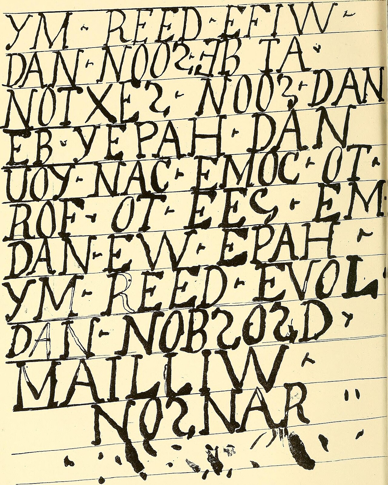 open book writing (foto: Internet Archive Book Images / No restrictions, Wikimedia Commons)