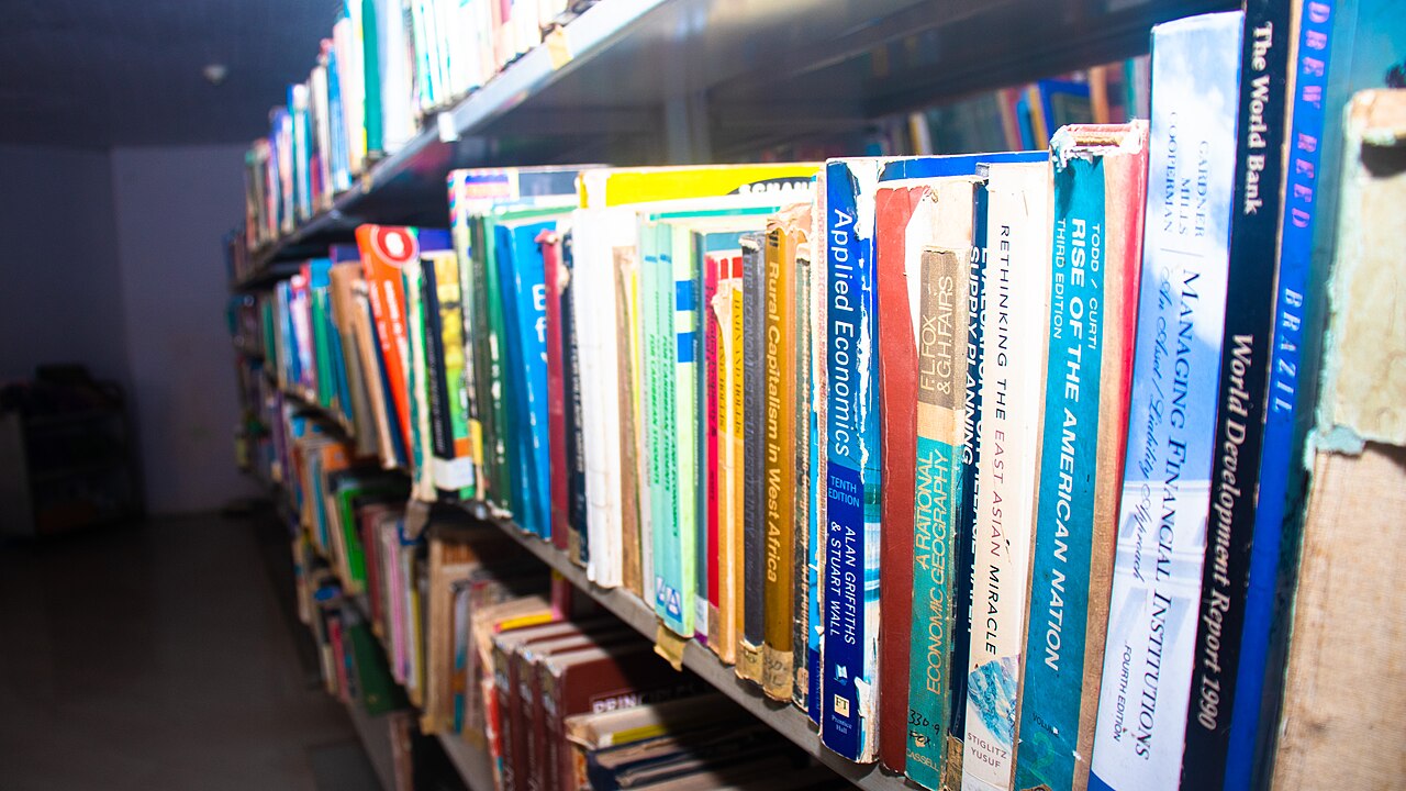 library books shelf (foto: Energyme / CC BY-SA 4.0, Wikimedia Commons)