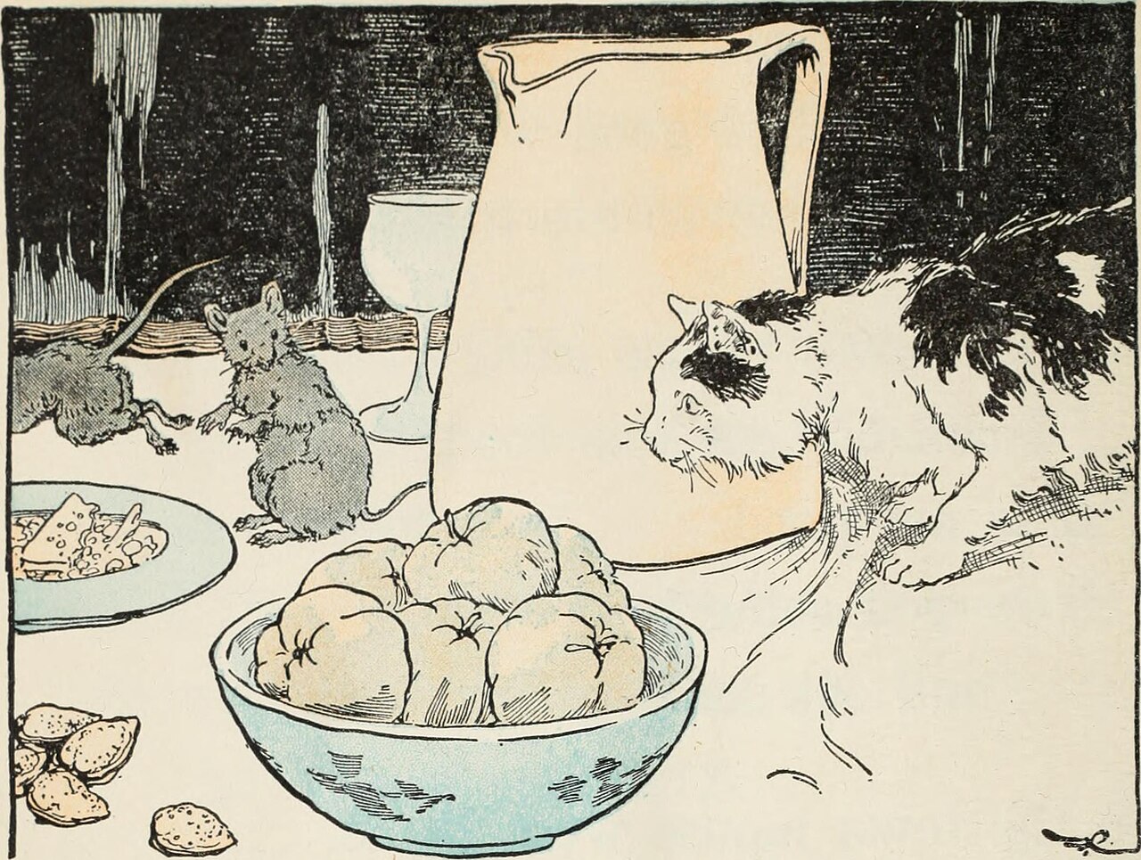 reading literature (foto: Internet Archive Book Images / No restrictions, Wikimedia Commons)