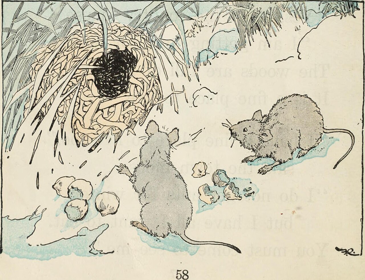 reading literature (foto: Internet Archive Book Images / No restrictions, Wikimedia Commons)