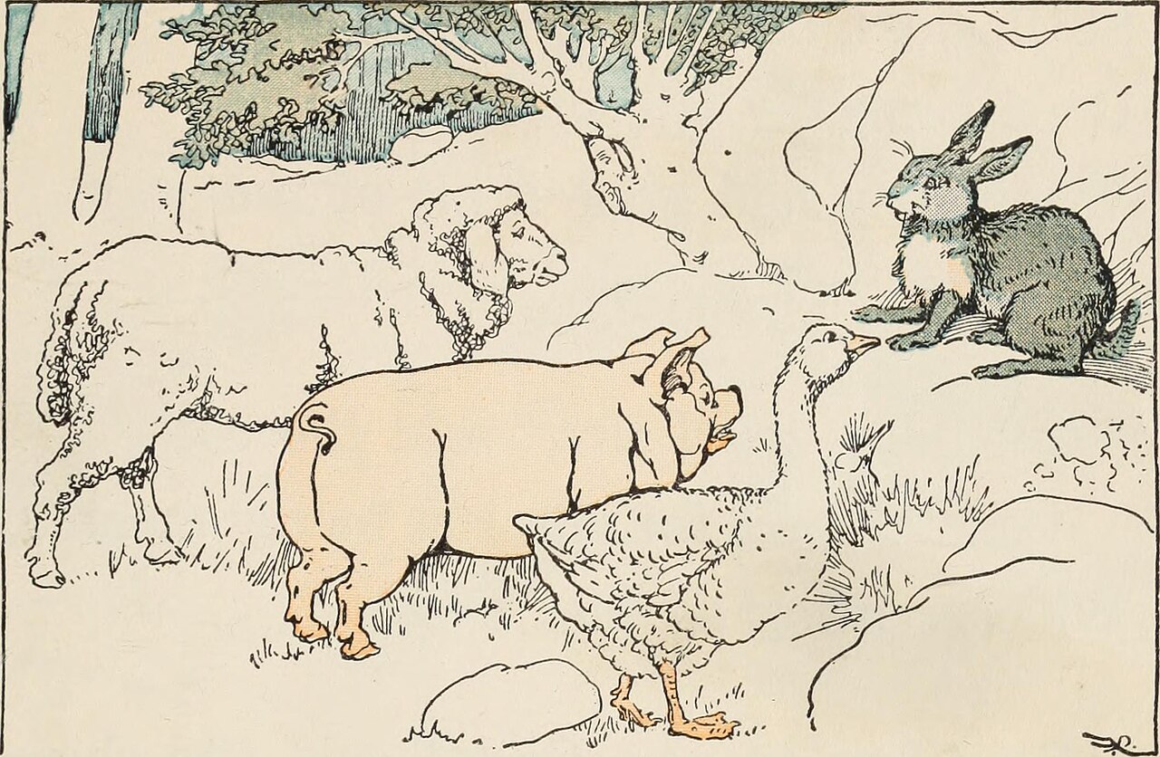 reading literature (foto: Internet Archive Book Images / No restrictions, Wikimedia Commons)